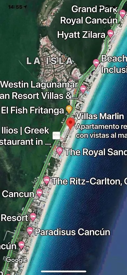 Cancun Hotel Zone, Beachfront 2 Bedroom Apartment - Prime Location